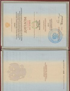 Диплом — Рогожина Оксана Юрьевна